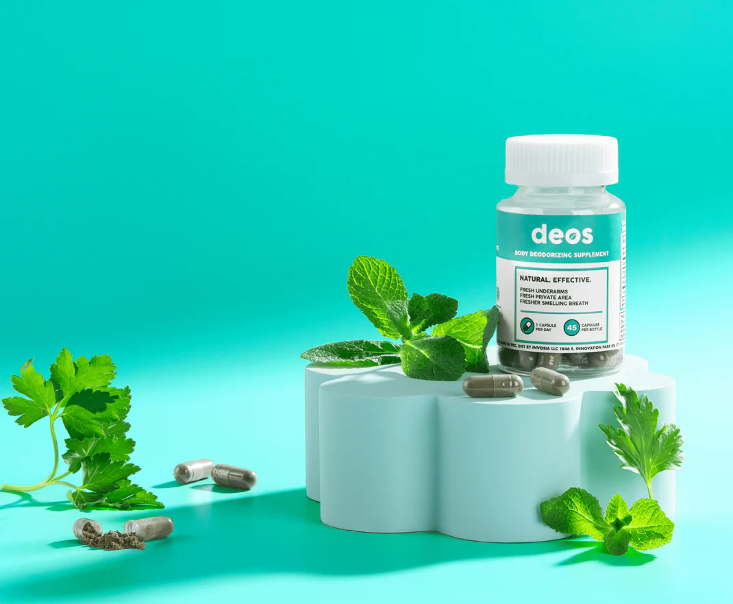 Déodorant Interne Naturel à la Chlorophylle | Fraîcheur Corporelle Complète
